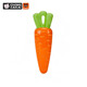 FOFOS Two Fox Dog Toys to Relieve Boredom, Teeth Grinding and Barking Sounds Teddy Pet Corkin Retriever Puppy Dog Toy Carrot [Suitable for Medium and Large Dogs/Adult Dogs]
