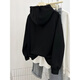 Su Luolin (Suluolin) 2024 Automne Nouveau sweat à capuche H12186 Grey blanc