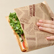 Badger Sandwich Wrapping Paper, Hamburger Mochi Bread, French Fries, Hand Pancake Packaging, Baking Oil-Absorbing Paper, 50 sheets