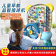 Lapin pour enfants connectant la machine Doudou Connexion Doudou Ball Game Game Machine Doudou Electric Board Game Parent-Child Interaction Focus Training Toy Toy Blue Electric Crown High-Electrical Edition (avec Sound and Light) + Batterie