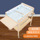 
Bei Happy Solid Wood Diaper Table Baby Care Table Massage and Bathroom Baby Bedding Crib Change Table Solid Wood Extended Style
