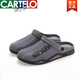 Cartelo Crocodile (Cartelo) Chaussures de trous Deux Portez des chaussures de plage masculines les pantoufles masculines sacs d'été Sandales anti-glissement sandales portent des sandales masculines 3881 noir 40