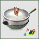 Murata Inao wok titanium pan non-stick wok wok pan frying pan dual-purpose titanium pan titanium alloy steak pan Morand 32-titanium pan-frying pan