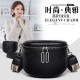 viney cowhide bag women's bag fashionable versatile crossbody bag women's contrasting color wide shoulder strap belt casual simple commuter crossbody bag women's luxury goods birthday gift for wife, girlfriend black