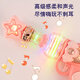 Smart Little Expert Baby Children's Sound and Light Toy pistolet garçons Kids Girls Music Music Electric Toys 1-3-4-5 ans (Princess Pink) Magic Rotating Sound and Light Gun 9929 Batterie Version: 3 Sections 5 + Tournevis