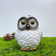 Shiyan Solar Garden Light Creative Simulation Zoo Forest Ornament Garden Landscape Light Outdoor Waterproof Decorative Light White Round Owl