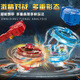 CXXYJ爆甲超陀2代战斗陀螺合体发光合金陀螺玩具儿童对战陀螺生日礼物 红+粉-配27CM对战盘