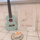 Love Star Baby Blue Fresh Fresh Ulaulele Ulaulele 23 -дюймовый 23 -дюймовый гавайский четырехугольник для начинающих маленький гитара Baby Blue + Pick + Подготовка к струне + Учебник 21 дюйм