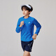 ASICS children's clothing spring new sports long-sleeved quick-drying T-shirt moisture-wicking antibacterial knitted inner wear 8851 ASICS blue 170
