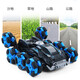 JJRIC Achtrad Stunt Offroad-Fahrzeugspray Geste Klettern Drift Twisting Fernbedienung Fahrzeug Deformation Tank Kinderspielzeug grün zwei Kontrolle