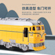 Ant Barium Simulation Green Skin Train Toy Universal Fuxing Model Baby Inertial Sound and Light Children's Train 1-2 Boy 3-4 New Blue Skin Train [Electric Universal Sound and Light]