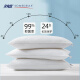 SOMERELLE pillow core, high elastic breathable fiber pillow, comfortable hotel pillow, cotton fabric, comfortable core, washable white