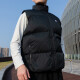 
Nike (NIKE) men's winter new outdoor sports stand collar comfortable casual fashion trend warm cotton vest FB7374-010 S