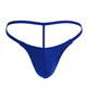 Sexy low-waisted men's thong sexy tight and markless T-trousers men's erotic breathable bag underwear men's black one size (62-90cm waist circumference) Low-waist tight and markless T-trousers men