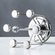 Cup holder stainless steel tea cup holder hanging cup holder water cup storage rack creative beer glass drain rack golden diamond cup holder 3527 gold mirror square plate