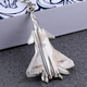 LAAZEE Zhuhai Air Show J-20 J-16 Commemorative Badge Zinc Alloy Keychain Fighter Small Pendant Gift Shipping 20 Oil K J-20 Color Box Pack
