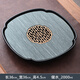 Tao Shangyin ceramic natural stone tea table storage and drainage dual-purpose modern simple home office small tea tray Kung Fu tea set lotus wood grain stone book window red