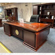 Kong Qiu Mingge New Chinese Style Boss Desk Executive Desk Table and Chair Combination President Desk Chairman Leadership Office Furniture 2.4 Meter Boss Desk