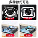 Gas stove oil-proof pad aluminum foil heat-resistant stove cleaning plate stove protection pad gas stove tin foil pad oil-proof and spill-proof cleaning mat kitchen stove oil shield square gas stove oil-proof pad 10 pieces