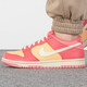 耐克（NIKE）DUNK LOW板鞋女鞋新款低帮透气磨防滑轻便运动休闲鞋 DH9765-200粉色 35.5