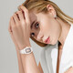 Bugatti (Bonest Gatti) Watch Phantom Serie Frauen Mode Automatische mechanische Uhren geben dem Jubiläum der Freundin Valentinstag Geburtstagsgeschenk BG9906-L1 Keramik Weiß