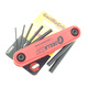 Yonghuan Estados Unidos Plegado hexagon de llave hexágono Mini Plum Blossom Star Batch 12592 12591 12550 Métrica 1.5-5 mm