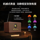 ALATS复古木质FM收音机音响高端蓝牙音箱高音质大功率支持U盘播放AB类功放一体机棕色