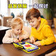 Bonnuo Super Huarong Road Sliding Puzzle Three Kingdoms Versión magnética digital Juguetes educativos para niños Escuela primaria de niños y niñas Andition Standard Edition Xueva Blue [Modelo recargable/nivel 530]