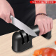 Jinghui Xichuang Quick Knife Sharpener [Two Magic Stones Easy to Clean] Whetstone Kitchen Home Manual Multi-Function Scissor Sharpener Knife Sharpening Tool JH9025