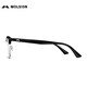 MOLSION Mosen glasses frame Xiao Zhan same eyebrow frame titanium glasses for men and women, degree anti-blue light MJ6195 B15 silver gloss black frame + PROSUN anti-blue light 1.60 pieces (within 600 degrees)