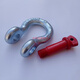 Nicely American bow shackle high strength D-shaped U-ring snap ring snap lock heavy lifting tool horseshoe connection U-shaped 3.25T