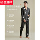
Hengyuanxiang pajamas men's pure cotton long sleeve trousers new cotton autumn and winter outdoor casual wear home clothing set 16855 mysterious blue 180/XXL