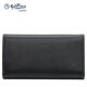 Billetera jinlilai capa superior portátil de caza de vacas bolsas de llave de cuero genuino cintura para colgar la tarjeta de la tarjeta del automóvil tendencia negra