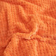 Antarctic quilt core cover integrated detachable wash quilt Beibei velvet single and double winter quilt milk velvet thickened student dormitory bedding [detachable washable quilt cover + quilt core] orange 150*200cm/about 6.5 Jin [Jin equals 0.5 kg] [Autumn and winter quilt]