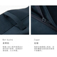 BAROMON 68.5% wool-machine washable suit, men's business suit, complete men's formal wedding suit, blue-green 170B, please note the size of the trousers