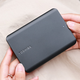 东芝（TOSHIBA） 移动硬盘 移动机械硬盘 台式机笔记本硬盘 外置2.5英寸硬盘 磨砂黑A5 1TB