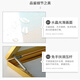 糜岚 MIELANAT北欧轻奢电表箱装饰画带钟表新款弱电箱遮挡时钟免打孔开关盒挂画 清新绿植15099 50*40(可容纳40*30)右推拉