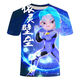 Taizai Pig Hero Clothes 2023 Nueva serie Hot 3D Camiseta de moda impresa de moda TC1585 TC1585 Niños 120 25-35Jin [Jin iguala 0.5 kg]