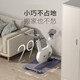 Keep spinning bicycle home mini bicycle fitness equipment indoor fitness bicycle Ai intelligent resistance adjustment magnetic control mute store hot model mini white - plug-in type - 15 Jin Jin equals 0.5 kg flywheel gear