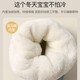 婴儿脚套婴儿鞋睡觉护脚套0-6-12个月宝宝秋冬保暖不掉加绒脚套 【加厚加绒】蓝色笑脸-S463 13 内长13cm 【建议12-24个月】