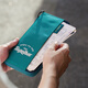 M Square [Official Direct Sales] Passport clip ID card bag storage travel ticket protection case card bags, Secret Green [Updated new product can be installed 1-3 passports