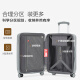 Hermes suitcase 20-inch men's small trolley suitcase women's suitcase password box aircraft boarding box space silver