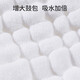 
OUYUN baby diapers washable cotton gauze diapers newborn integrated urine ring waterproof diapers pocket Pure white diapers 5 packs M size 37x36cm (0-2 months 5-10Jin [Jin equals 0.5 kg])