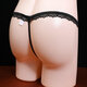 Sous-vêtements sexuels pour hommes adultes Perverted, sangles transparentes, bas, taille basse sexy grande taille couple couple ouvrie