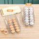MPPMCK refrigerator egg box refrigerator side door egg storage box egg tray rolling egg sorting and storage egg 16755 double row three-layer [can be installed 48 pieces] automatic replenishment