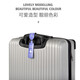 美森德乐（Mesenderlo） 旅游出差出国行李牌登机牌旅行李箱拉杆箱包挂牌托运牌标识牌 极致灰