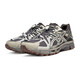 ASICS men's wear-resistant and breathable running shoes GEL-KAHANA 8 FL carbon black/grey 42