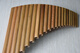 Jayden (Jayden) Instrumento musical tradicional chino Panflut 8 Tubos 15 Tubos 16 Tubos 18 Tubos 22 Tubos Bamboo Panflut Profesional Sound 8 Tubos Varniz + Gold Velvet Bag