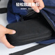 Benzheni Digital Data Cable Storage Bag Travel Portable Charger Hard Drive Headset Mouse Mobile Power Accessories Storage Bag Double Layer Gray