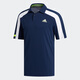 Adidas Golfkleidung Herren kurzärmelig T-Shirt Polo-Hemd bequem atmungsaktive Sport und Casual Jersey FJ9930 Marine Blue M